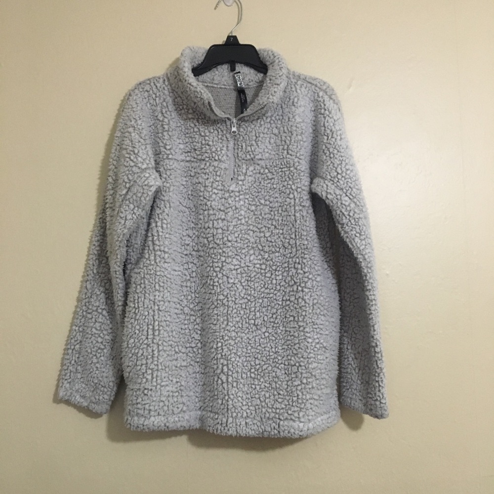 Plush Sherpa Pullover